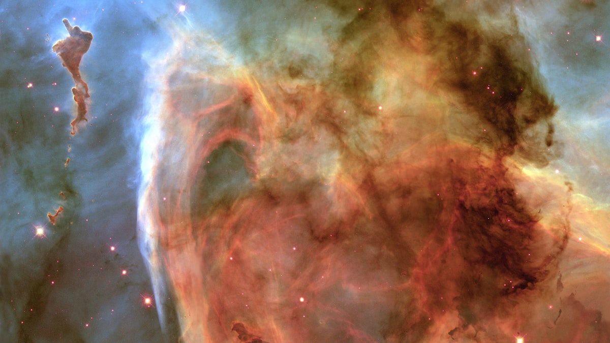 A partir da luz que atravessa a atmosfera de um planeta distante, os cientistas conseguem descobrir de que e feito o seu ar.